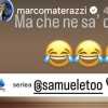 Il Triplete di Eto'o con l'Inter, arriva l'ennesima punzecchiatura di Materazzi a Ibrahimovic: "Ma che ne sa quell'altro"