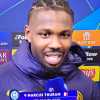 Thuram a Prime: "Ce la siamo giocata alla grande contro i migliori al mondo". Poi scherza su papà Lilian in tribuna