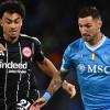 Champions League, il Napoli non decolla: deludente 0-0 con l'Eintracht. Tris dell'Arsenal contro lo Slavia Praga 