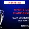LIVE REACTION - CHAMPIONS LEAGUE 25/26, i SORTEGGI: le 8 avversarie dell'INTER