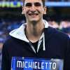 Sabato di emozioni per l'iridato del volley Michieletto: una maglia dell'Inter come premio