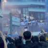 VIDEO - L'arrivo dei pullman in Viale della Liberazione: Arnautovic e Acerbi scatenati