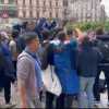 VIDEO - Inter-Barcellona è già iniziata in centro a Milano: i tifosi alzano la voce