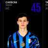 L'Inter riabbraccia Valentin Carboni e... gli assegna il numero di maglia: l'argentino indosserà di nuovo la 45 