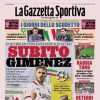 Prima GdS - I giorni dello Scudetto. Oggi il Napoli con l’Udinese per il +6, domani Inter-Fiorentina