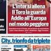 Prima TS - L'Inter si allena, il Toro la guarda. City, trionfo da Triplete