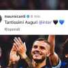 Il messaggio che non ti aspetti, arriva il commento di Icardi: "Tantissimi auguri, Inter"