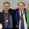 Moratti spegne 80 candeline, arriva anche il messaggio di Mourinho: "Il mio Presidente! Tanti auguri"