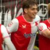 Lo Slavia Praga arriva al meglio alla sfida con l'Inter: 2-0 al Dukla e primato in classifica