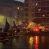VIDEO - I navigli si colorano di nerazzurro: le immagini della regata di ieri sera