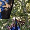 L’Inter si allena all’Arena Civica: l’ingresso con le Coppe, i gol di Lauti e Pio