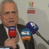 Lotito: "La Lazio domani dovrà combattere per i suoi ideali e valori"