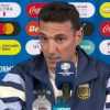 Argentina, Scaloni: "Lautaro e Alvarez insieme? Sto valutando. Con Messi parlerò prima dell'allenamento"