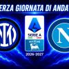 LIVE - Serie A 2026-2027, l'Inter parte come nel 2023-2024. Poi il Napoli
