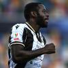 Udinese, si ferma Davis: lesione all'adduttore della coscia sinistra per l'attaccante