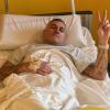 Vieri, foto da un letto d'ospedale. Ma era un intervento programmato