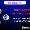 LIVE REACTION, in DIRETTA i SORTEGGI degli OTTAVI DI CHAMPIONS LEAGUE: un'olandese per l'INTER