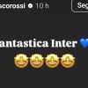 Vasco celebra l'Inter: "Fantastica". E condivide il 'suo' momento allo stadio