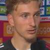 Ajax, Godts lancia la sfida a Dumfries: "Ottimo giocatore, però mercoledì sarà lui a rincorrere me"