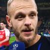 Dimarco a Sky: "Ci è mancato fare gol. Arsenal forte nei corner, ma sul 2-1 siamo stati anche sfortunati"