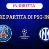 LIVE - La GRANDE ATTESA, il PRE PARTITA di PSG-INTER: le FORMAZIONI UFFICIALI