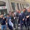 VIDEO - Pranzo UEFA, l'arrivo delle due delegazioni. Marotta: "Ottimista? Sempre". Entusiasmo per Zanetti