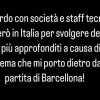 Frattesi conferma: "Torno in Italia per esami approfonditi, c'è un problema che mi porto dietro da Barcellona"