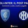 Rivivi la diretta! Il POST PARTITA di EMPOLI-INTER: ANALISI e PAGELLE