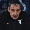 Lazio, Sarri: "Inter tra le top d'Europa, Chivu diventerà di un tecnico di alto livello. Romagnoli? Vediamo domani"