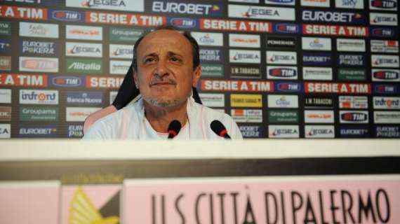 Delio Rossi: "Domani test importante prima dell'Inter"