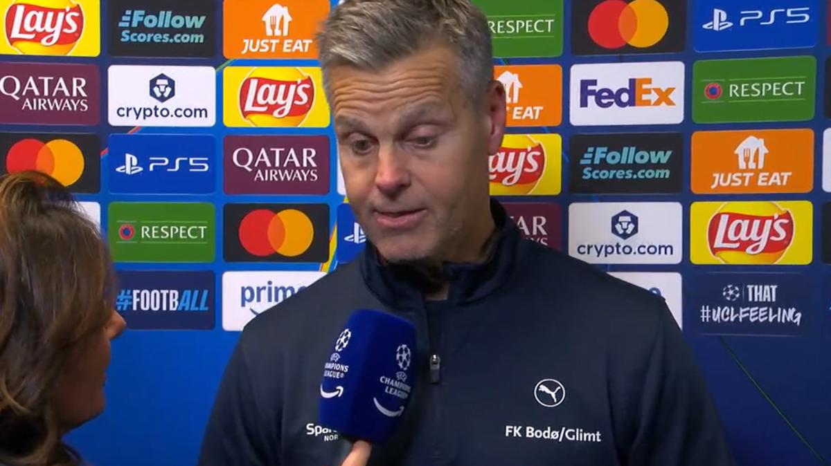 Bodo/Glimt, Knutsen a sorpresa a Prime: "Partita non perfetta, siamo stati anche fortunati nel risultato"