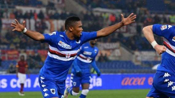 Probabile Samp - Pochi dubbi per Miha: 4-3-3 ed Eto'o