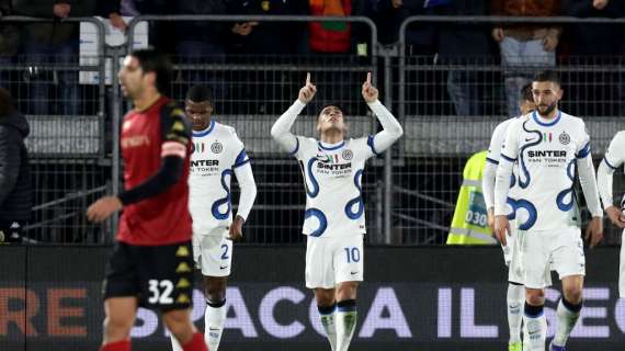 Lautaro festeggia la 150ª con l'Inter: 7° rigore (su 9) realizzato in Serie A