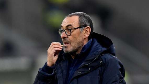 Sarri: "Speriamo di trasformare in voglia questa delusione. Possiamo venire fuori bene in futuro"