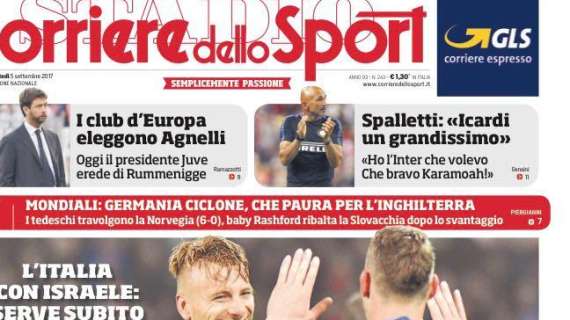 Prima CdS - Spalletti: "Ho l'Inter che volevo. Icardi un grandissimo, che bravo Karamoh" 