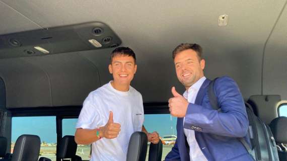 Dybala arrivato in Portogallo. La Joya sorridente: “Sono felice”