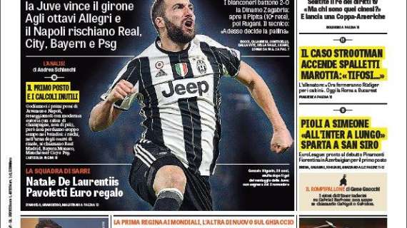 Prima pagina GdS - EL, Pinamonti pronto al debutto