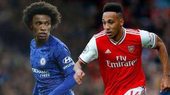 From UK - Triangolo di mercato Inter-Chelsea-Arsenal: protagonisti Willian e Aubameyang