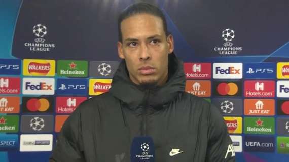 Liverpool, Van Dijk: "Deluso dal ko, ma l'importante è aver centrato l'obiettivo"