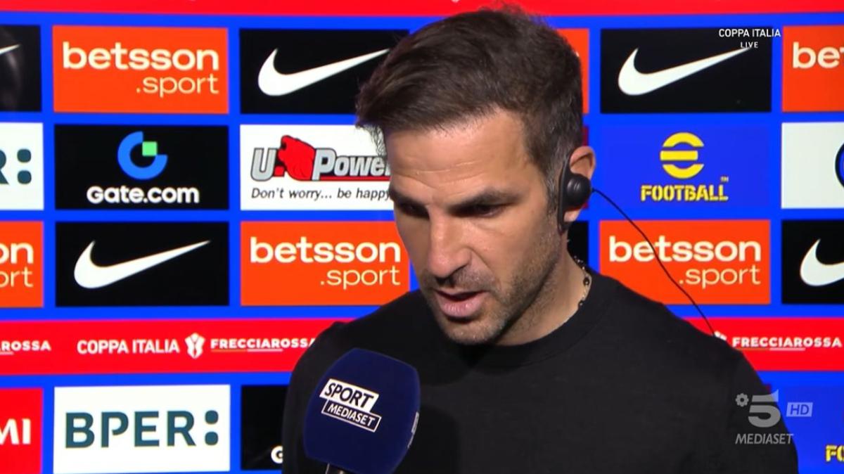 Como, Fabregas a SM: "Orgoglioso dei miei. All'Inter sono tutti giocatori internazionali, si è più 'vicini' a vincere"