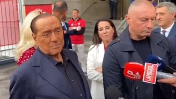 Monza, Berlusconi: "La squadra è buona. Se capiterà, prenderemo qualche campione"