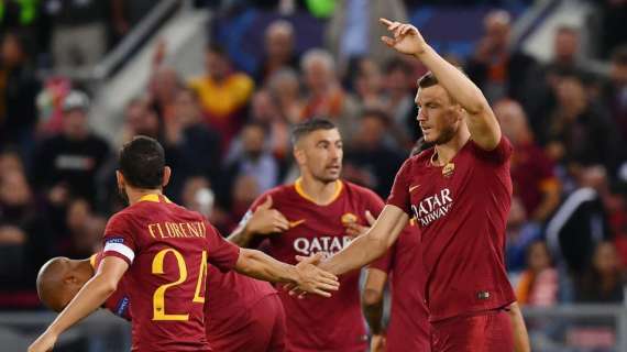 Champions League - La Roma passeggia sul Viktoria Plzen: 5-0, tris di Dzeko. Real sconfitto, pari del Bayern 