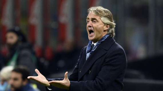 Mancini: "Una sconfitta immeritata, ma siamo lì"