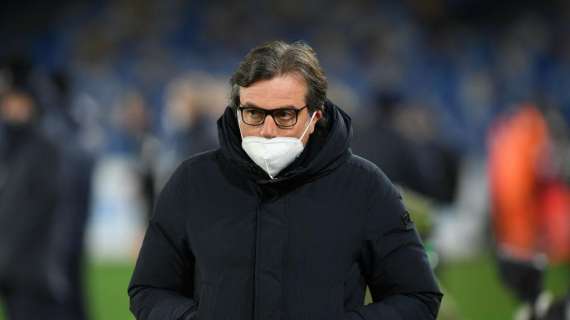 Giuntoli rilancia il Napoli: "Siamo in volata, vogliamo vincere tutte le partite"