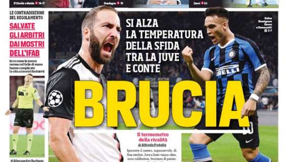 Prima CdS - Brucia! Si alza la temperatura della sfida fra Juve e Conte