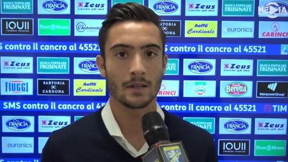 Frosinone, Cassata: "Con l'Inter possiamo fare una grande gara"