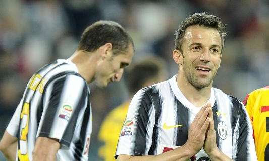 Del Piero sorride: "Ringrazio volentieri l'Inter e Milito"