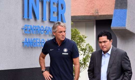 TS - Mancini punge Thohir: ora le ipotesi sono due