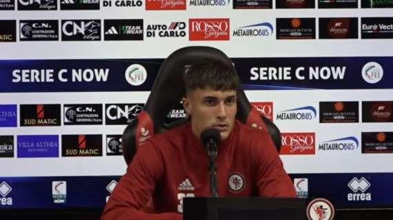 Foggia, Martini: "Mi sono allenato qualche volta con la prima squadra dell'Inter. Mi ispiro molto a Barella"