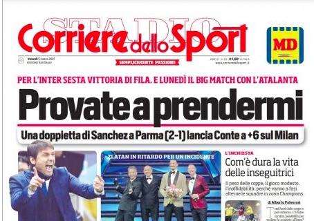 Prima CdS - Provate a prendermi: una doppietta di Sanchez a Parma (2-1) lancia Conte a +6 sul Milan